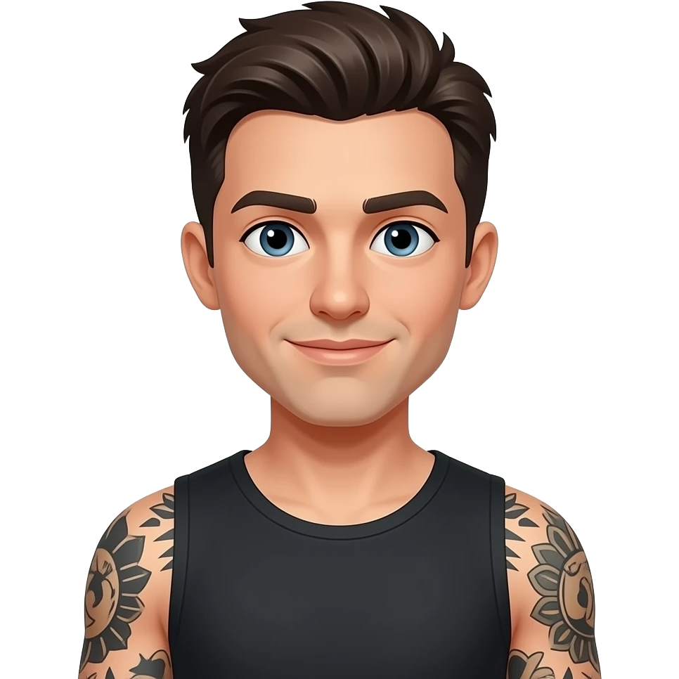 Add tattoos to arms emoji