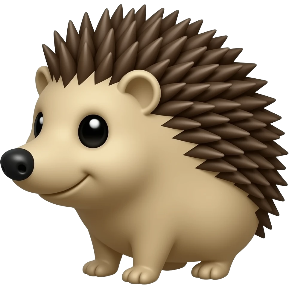Hedgehog and teacher emoji