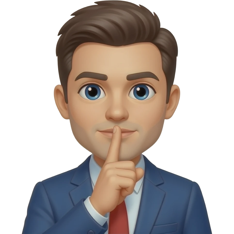 shhh emoji