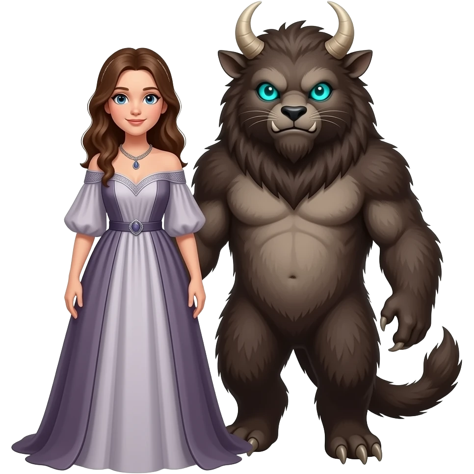 Beauty and the Beast emoji