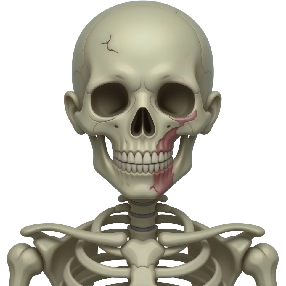 skinny zombie emoji