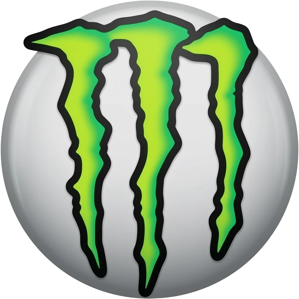 Monster energy logo emoji
