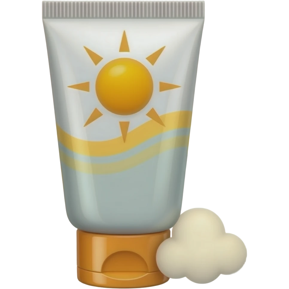 sunscreen emoji