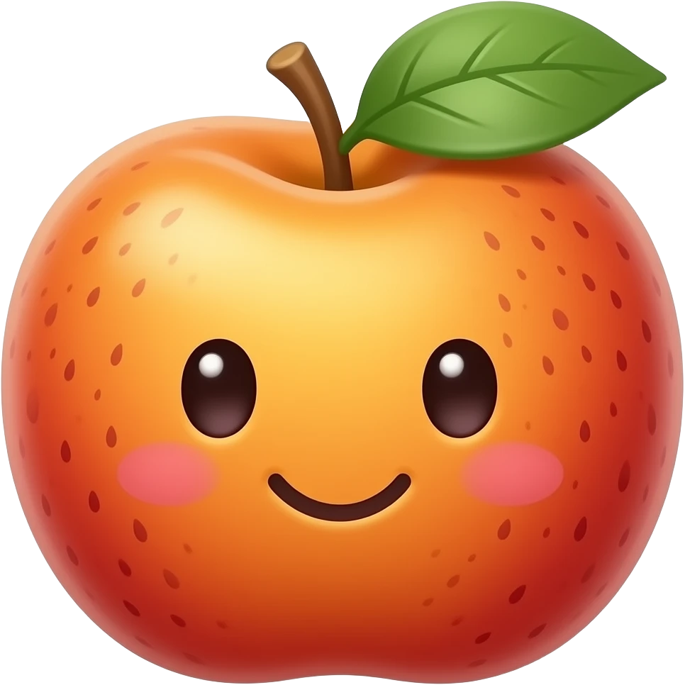 Cute fruit emoji