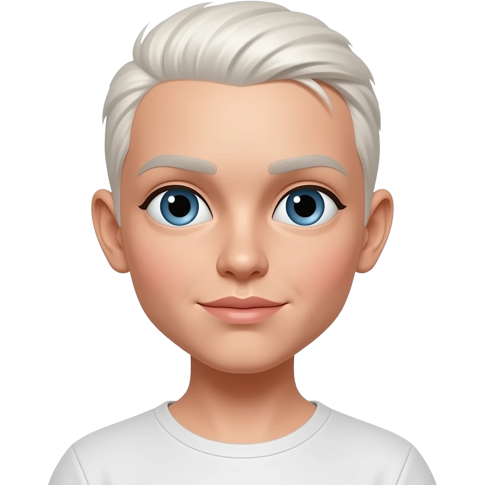 white-girl-without-hair emoji