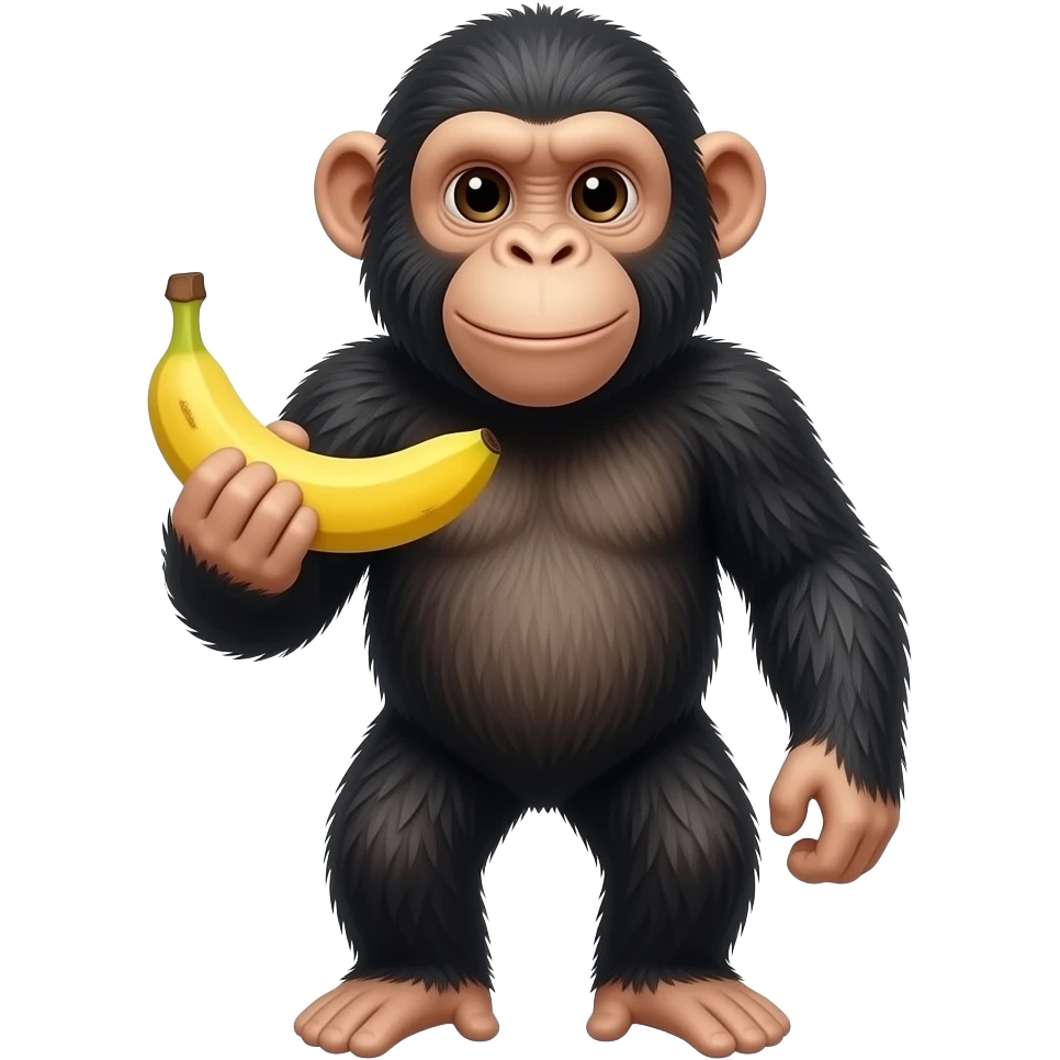 шимпазіні бананіні emoji