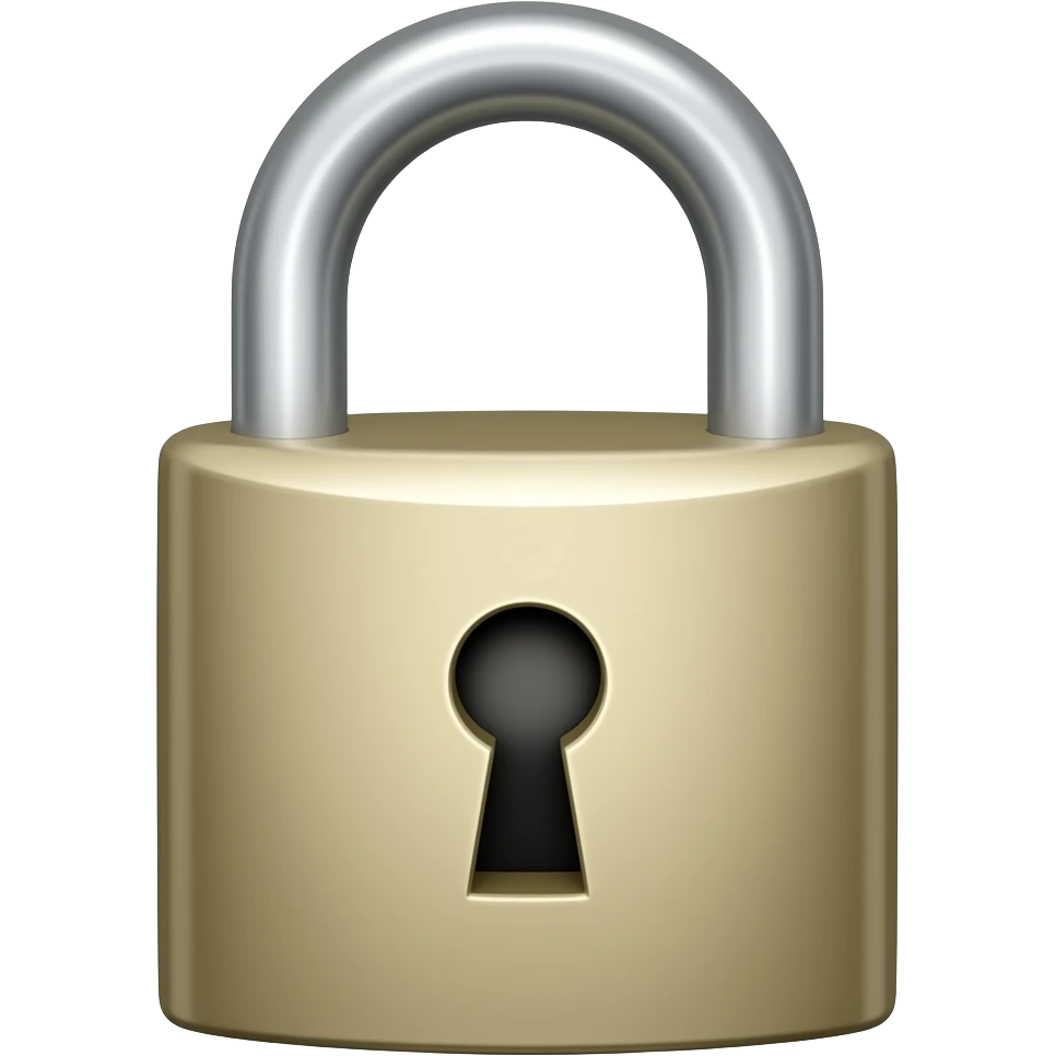 lock emoji