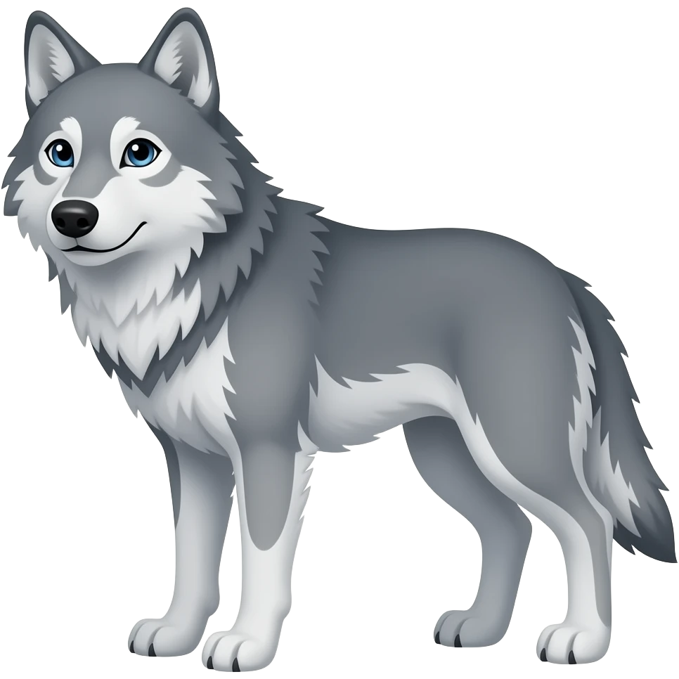 wolf emoji