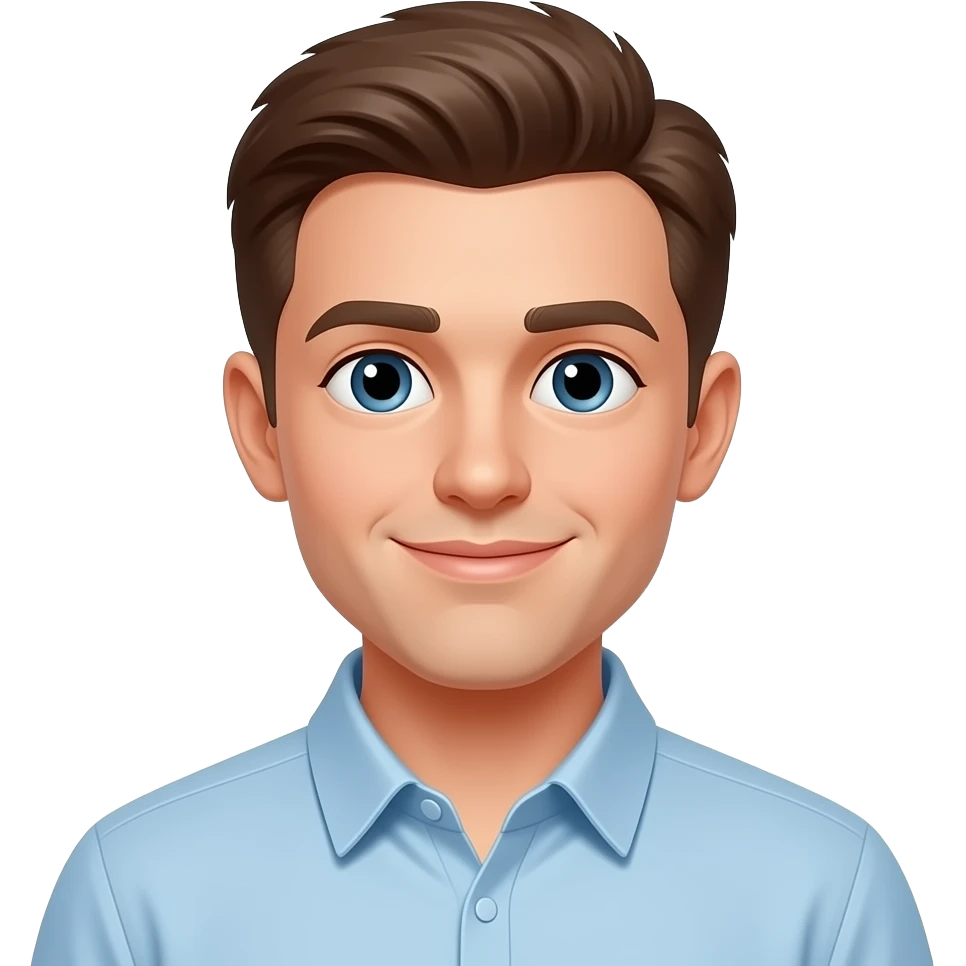 German Man Young smart emoji