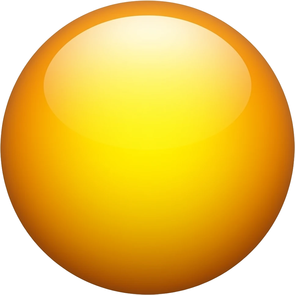 Sun orb emoji