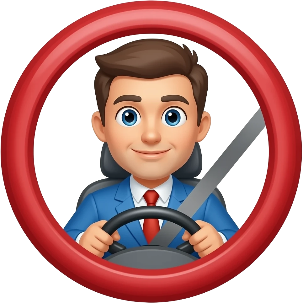 driver without licence emoji