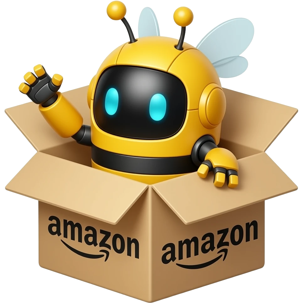 Bumblbee amazon box emoji