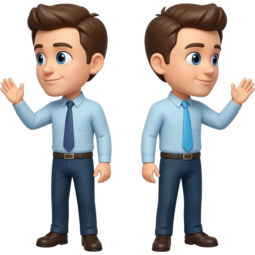 🪽 ডান বাম করে দাও emoji