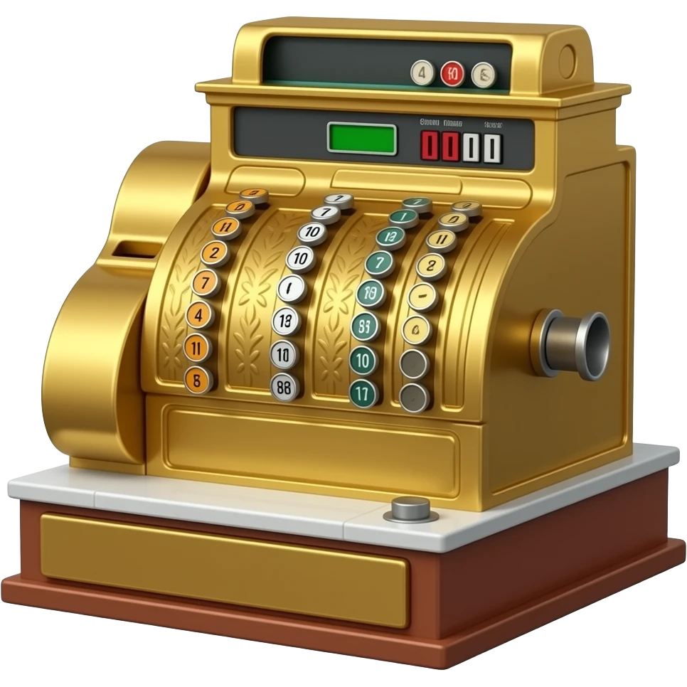 cash register emoji