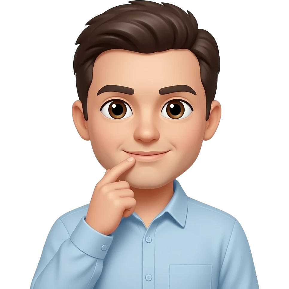 Think emoji