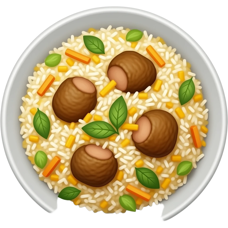 Mutton biryani emoji