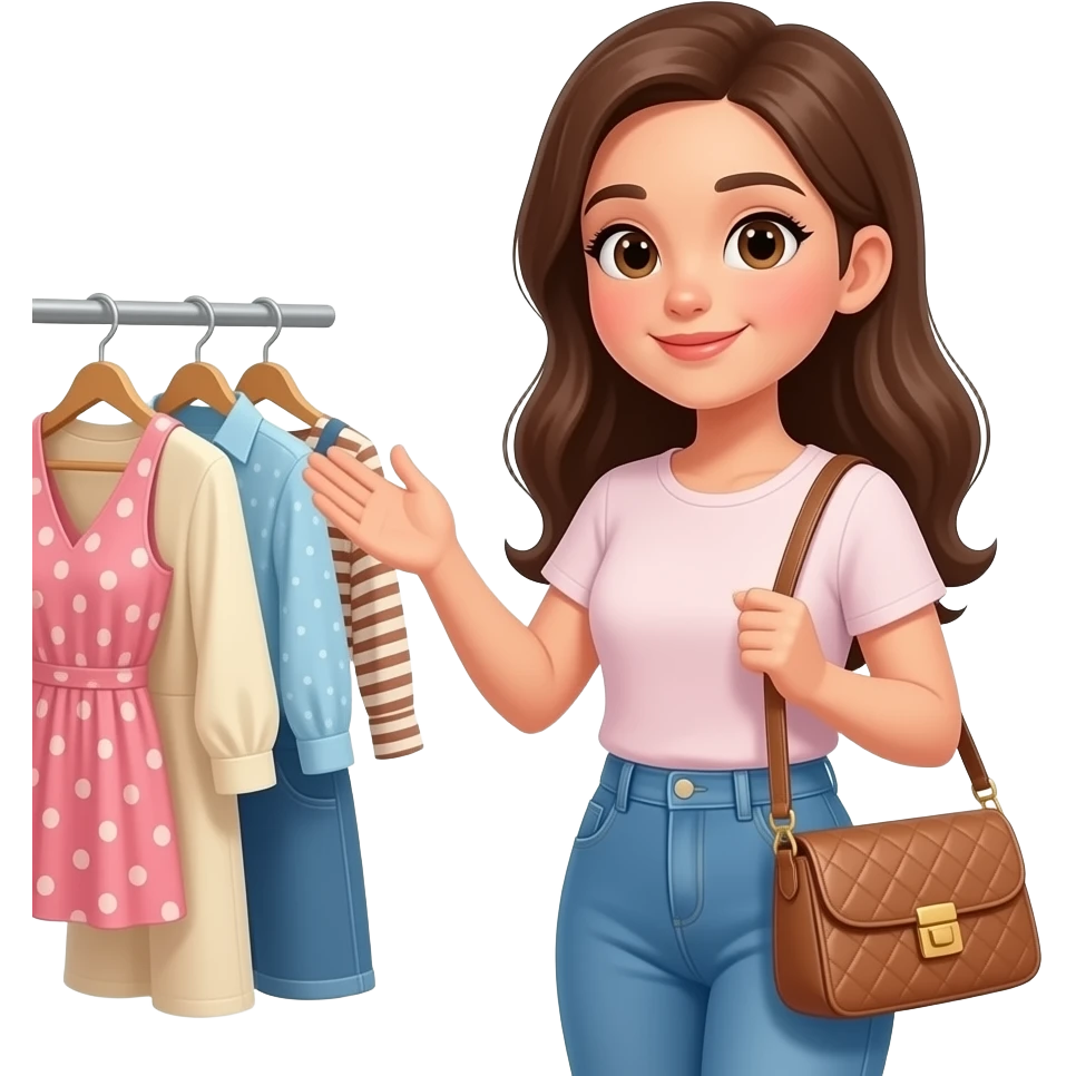 shopping girl emoji