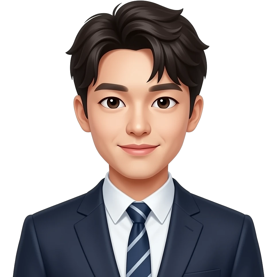 잘생긴 한국인 emoji