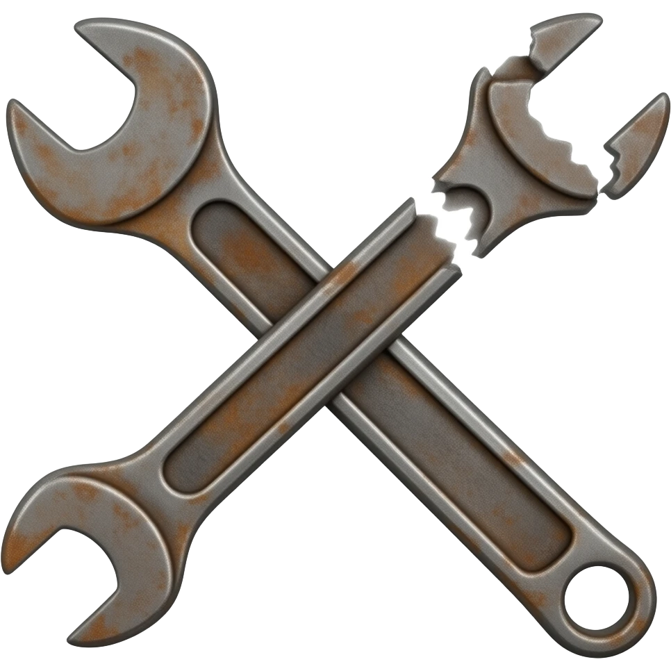 broken wrench emoji