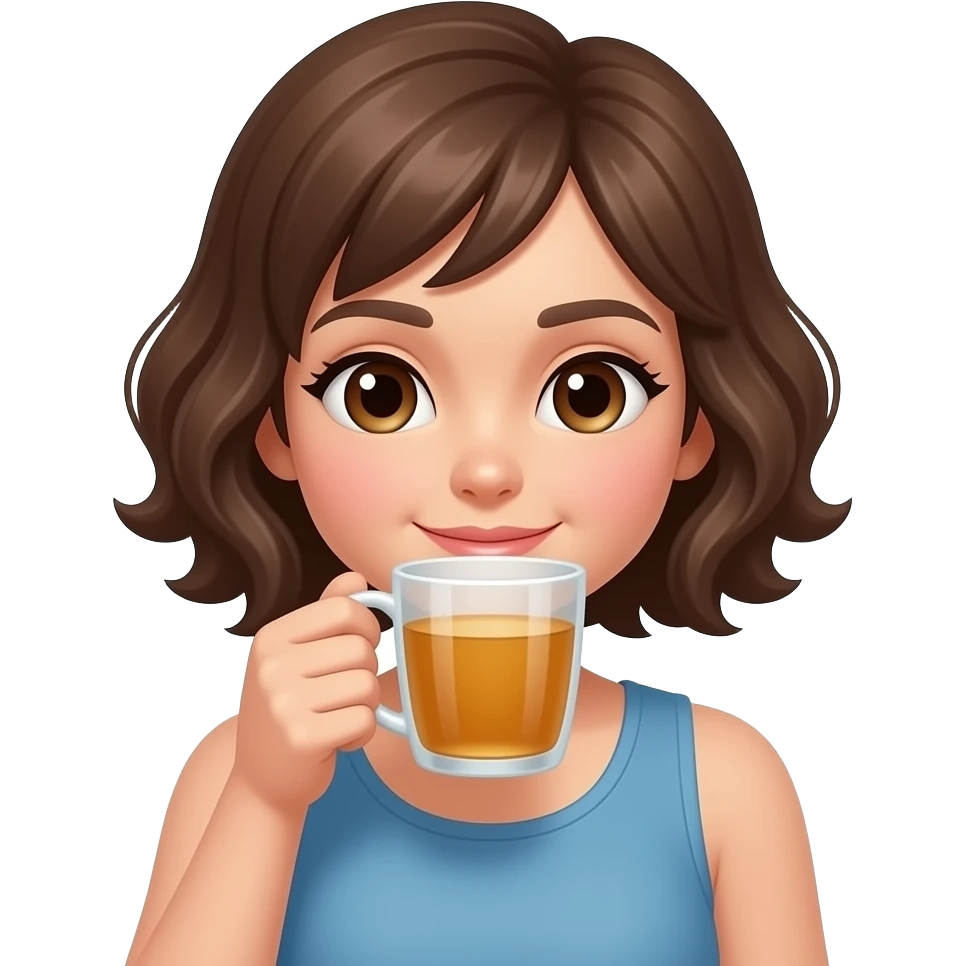 Tea time emoji