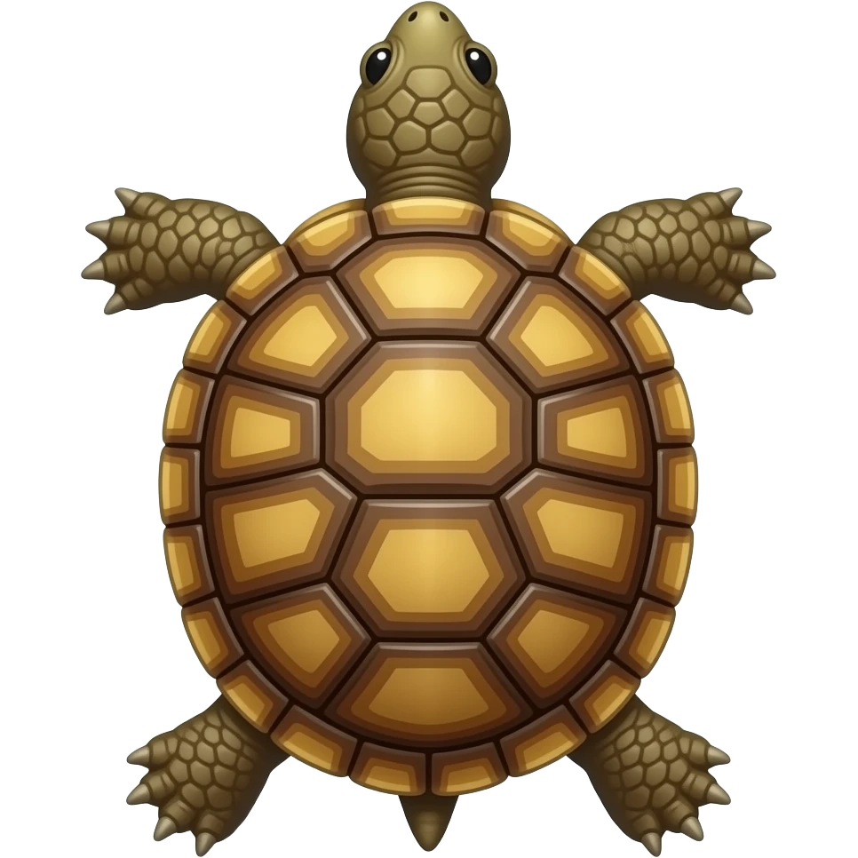 Dead turtle emoji