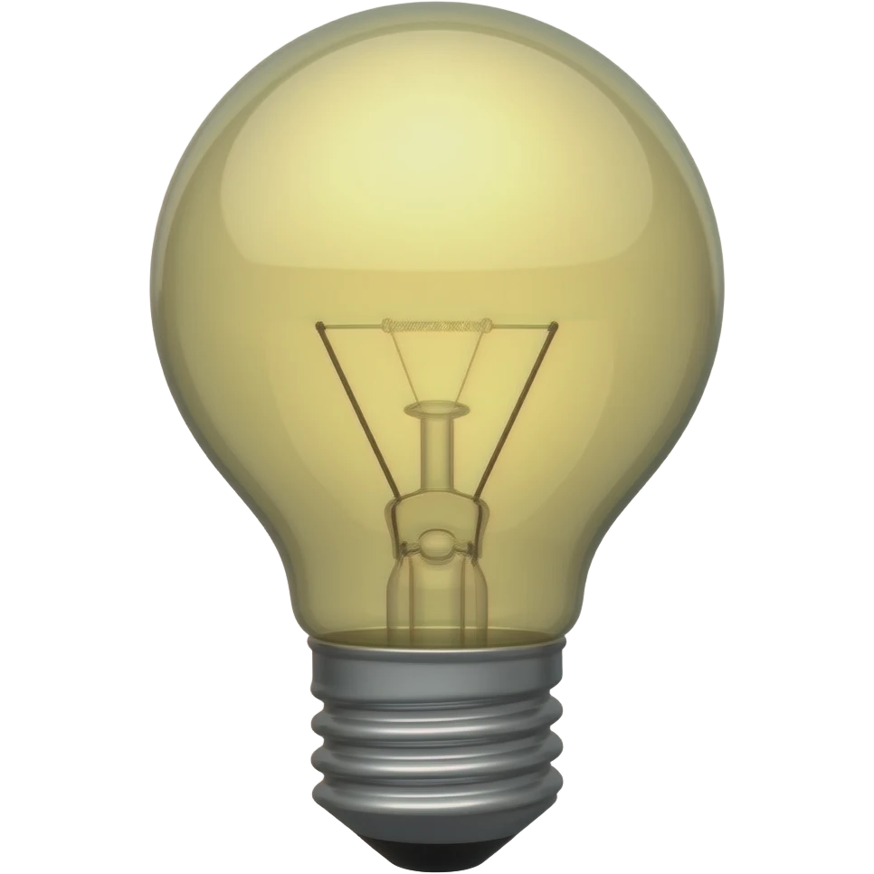 bulb emoji