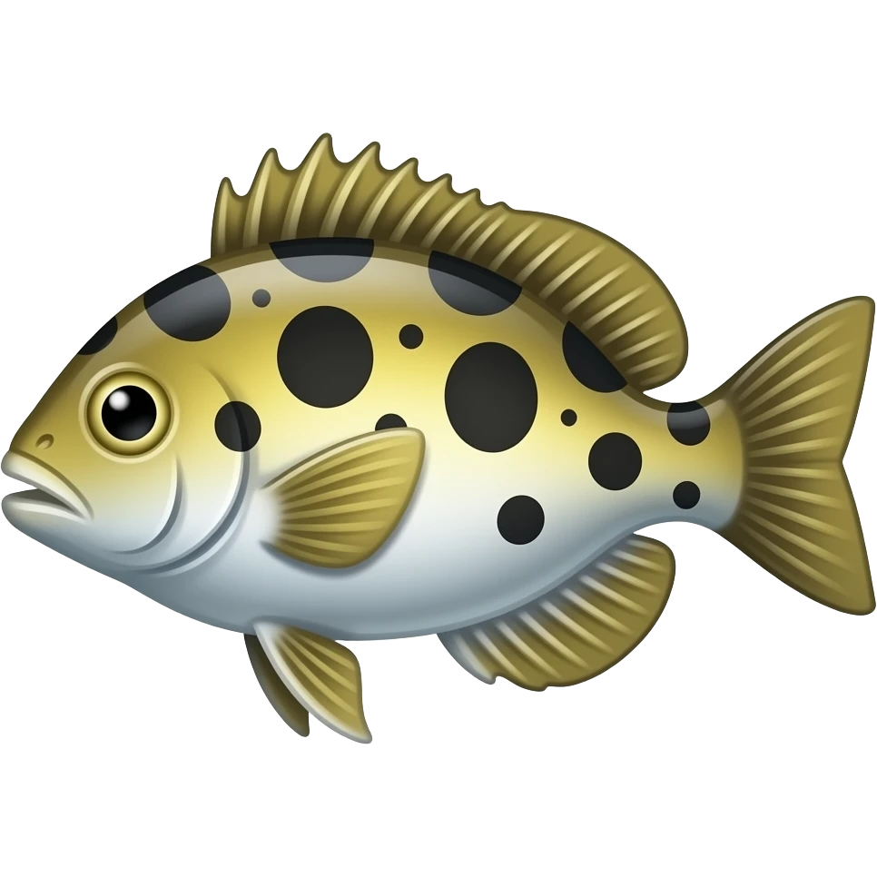 Spotted Fish emoji
