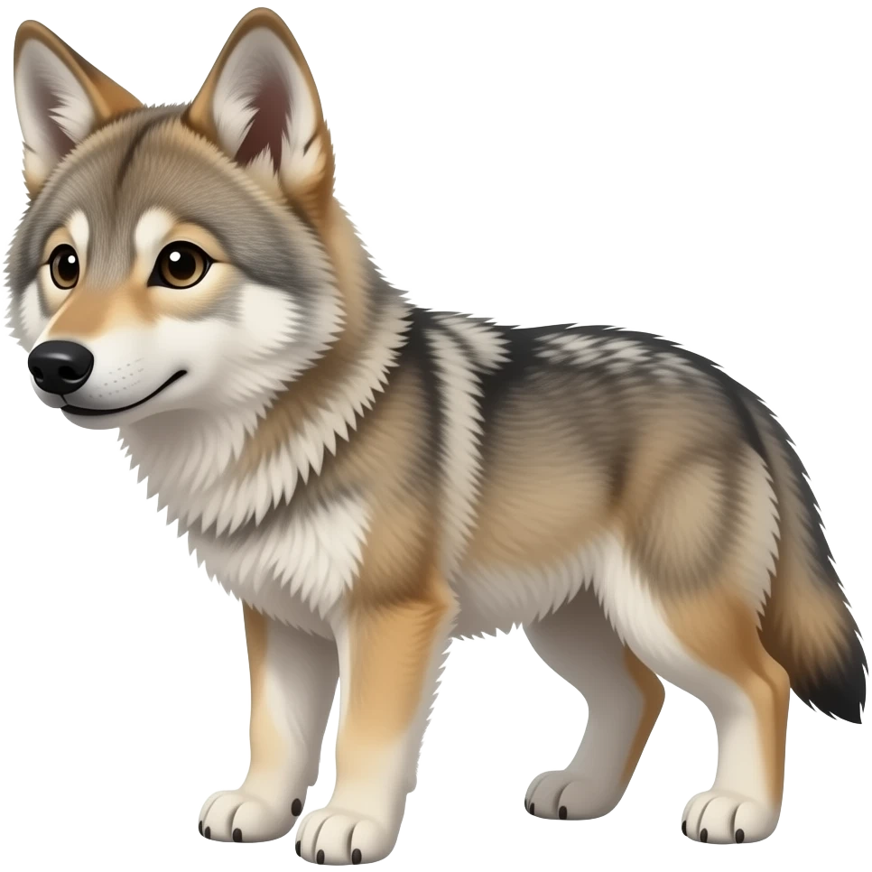 bébé loup emoji