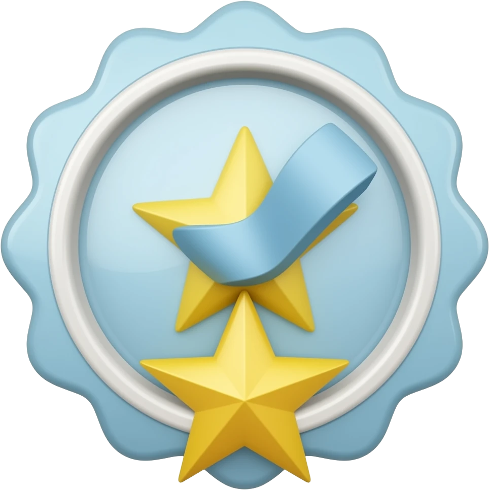 Verification badge emoji