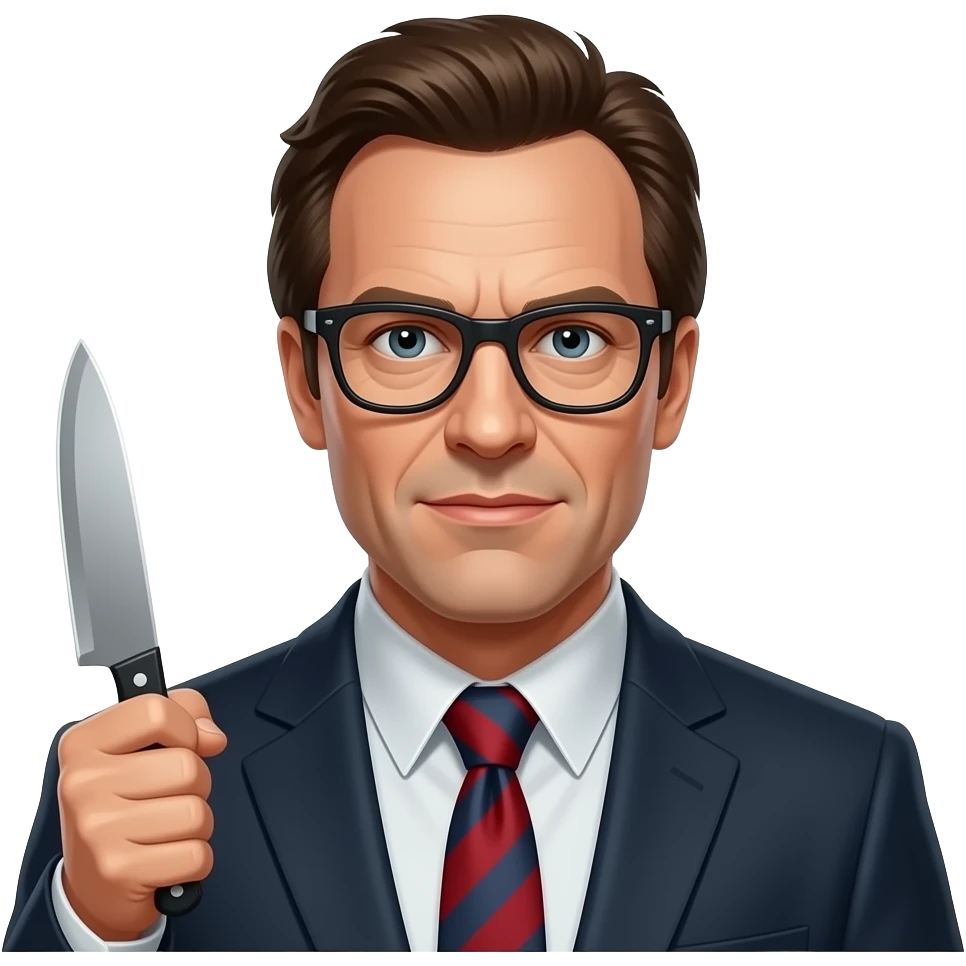 Маньяк с ножом поход на декстер emoji