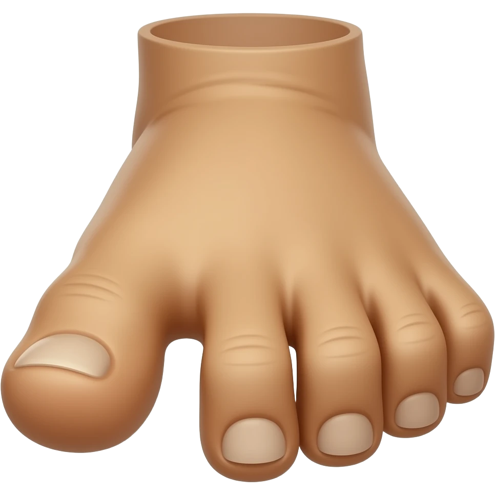 🧌🦶 emoji
