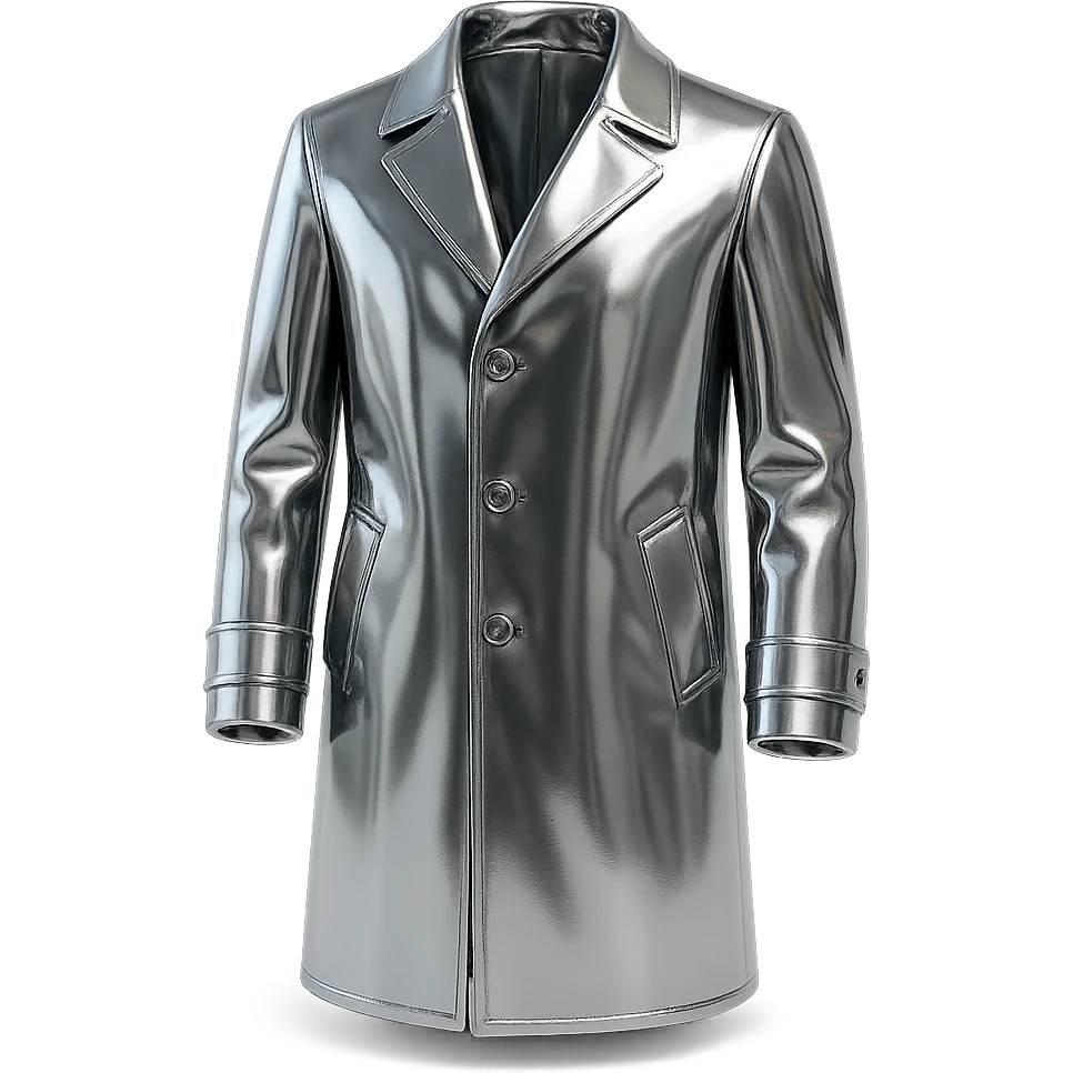 a men's coat emoji