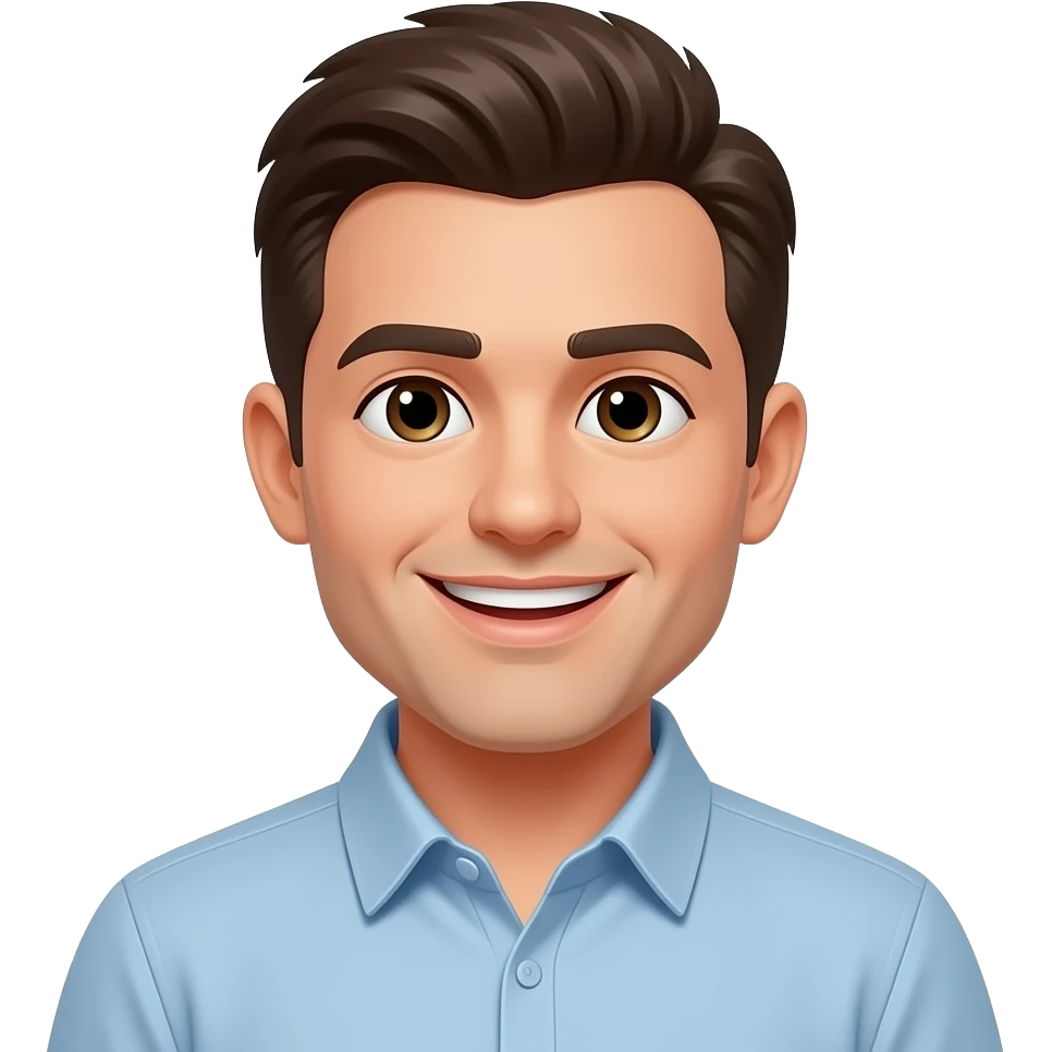 smiling man emoji
