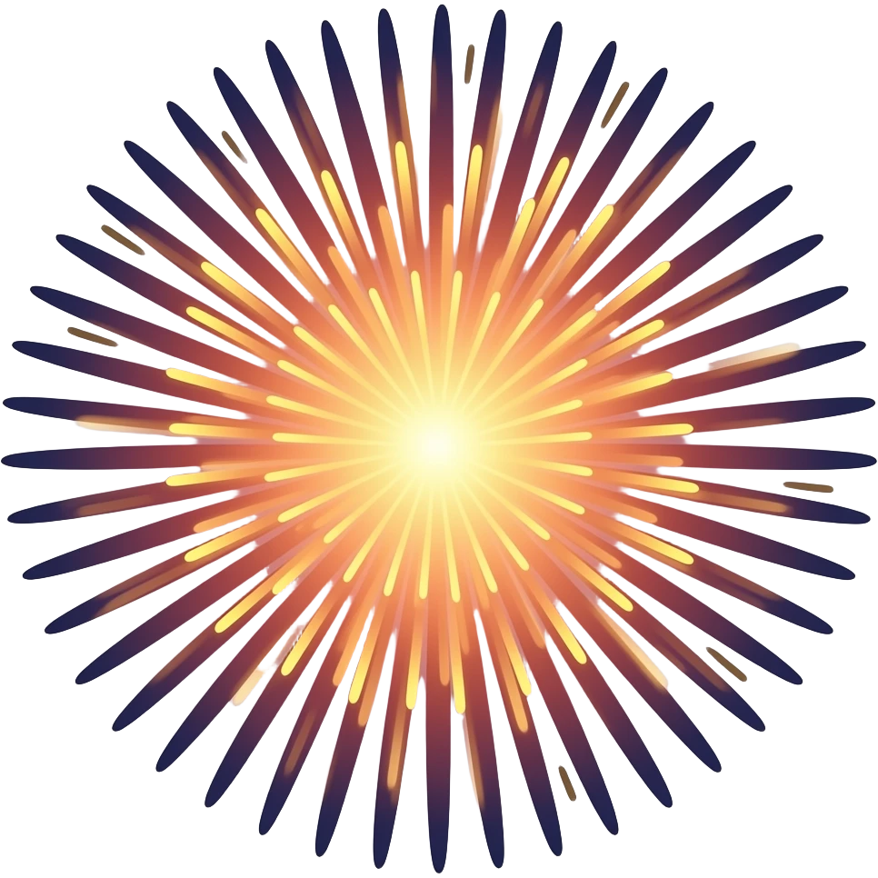 Firework emoji