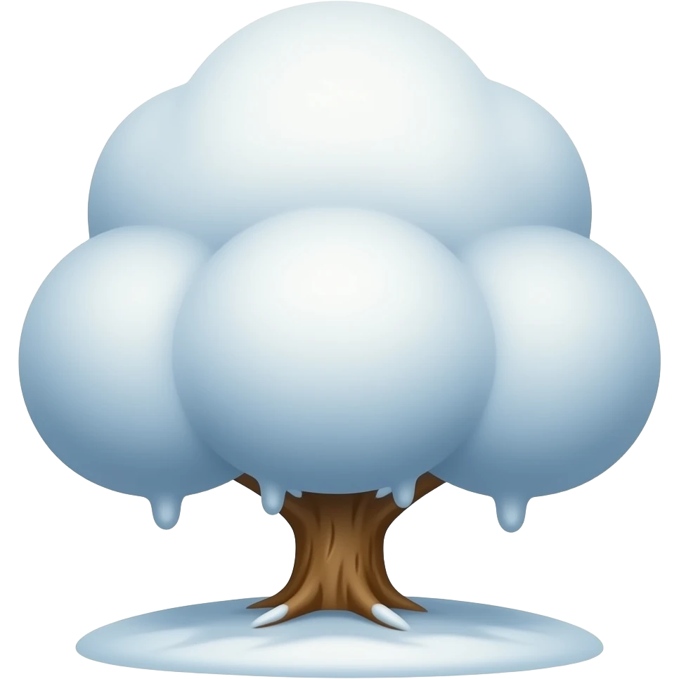 arbol invierno emoji