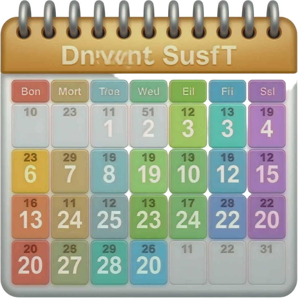 calendar emoji