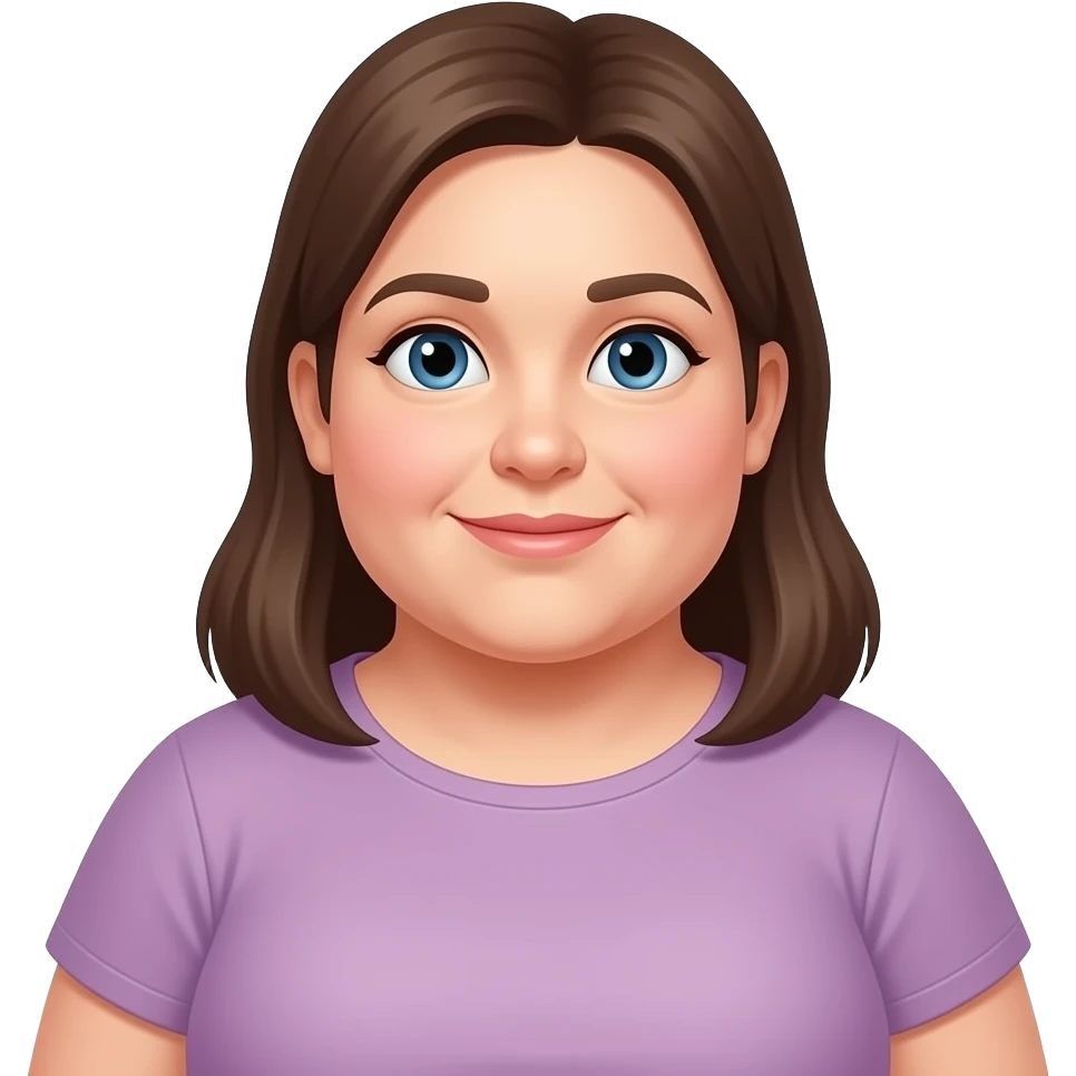 Fat woman fsrt emoji