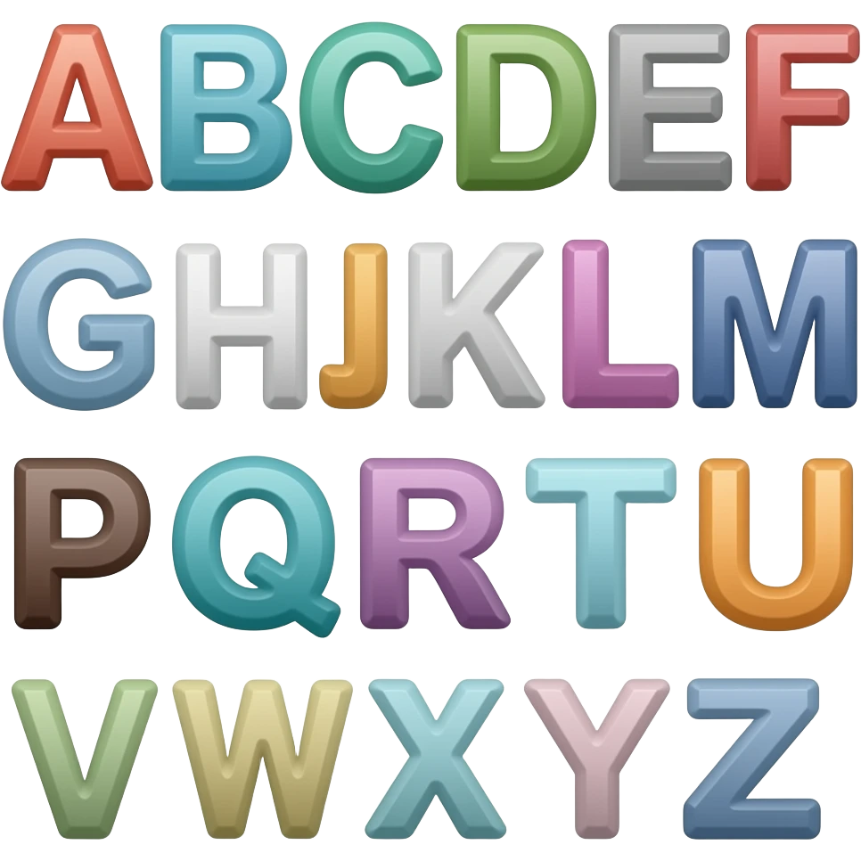 alphabet emoji | AI Emoji Generator