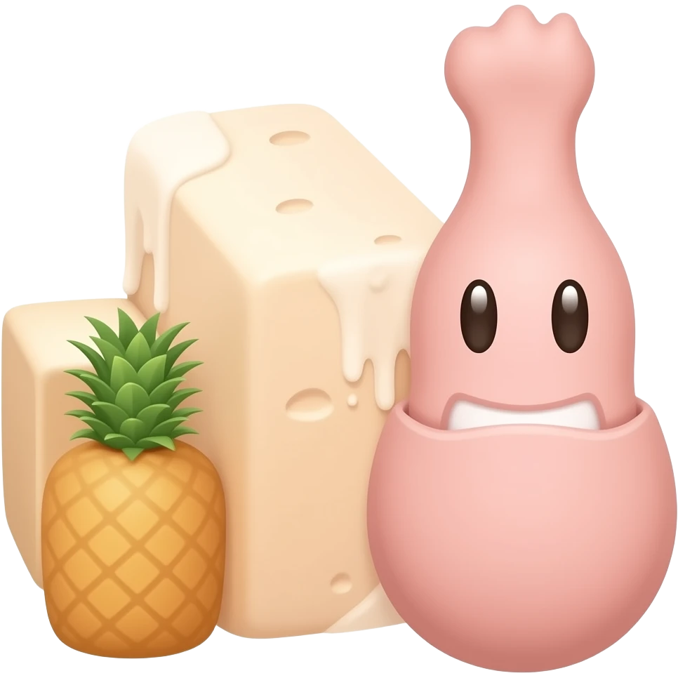 A dick emoji