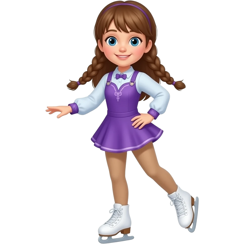 Алёнушка коньки emoji