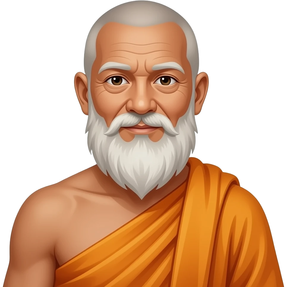 8. The Motivational Monk    Zen spiritual wake-up guru. emoji