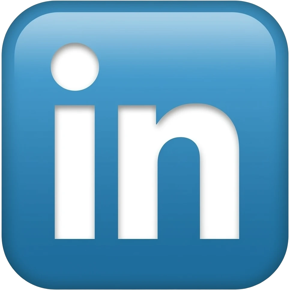 logo de linkedin emoji