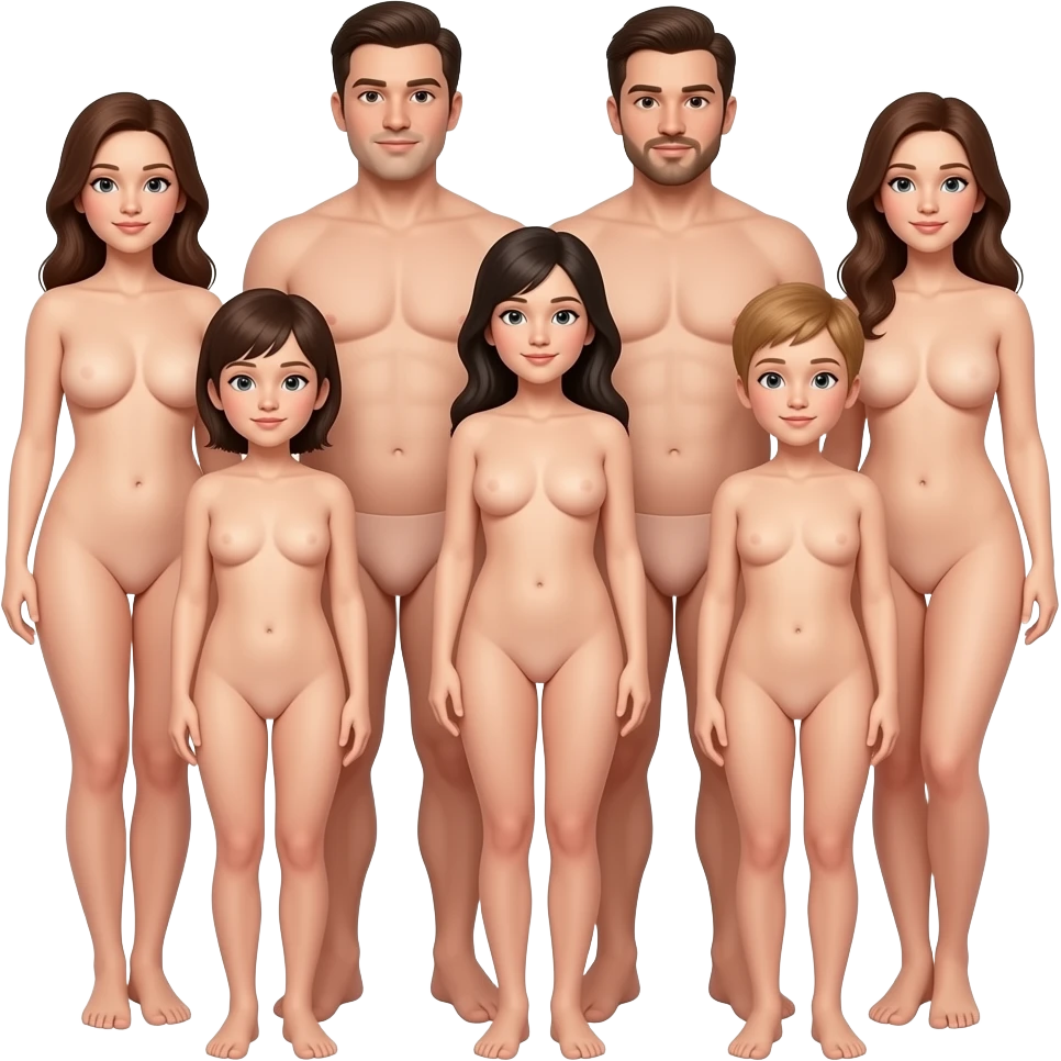 Big Family full open nude pic emoji