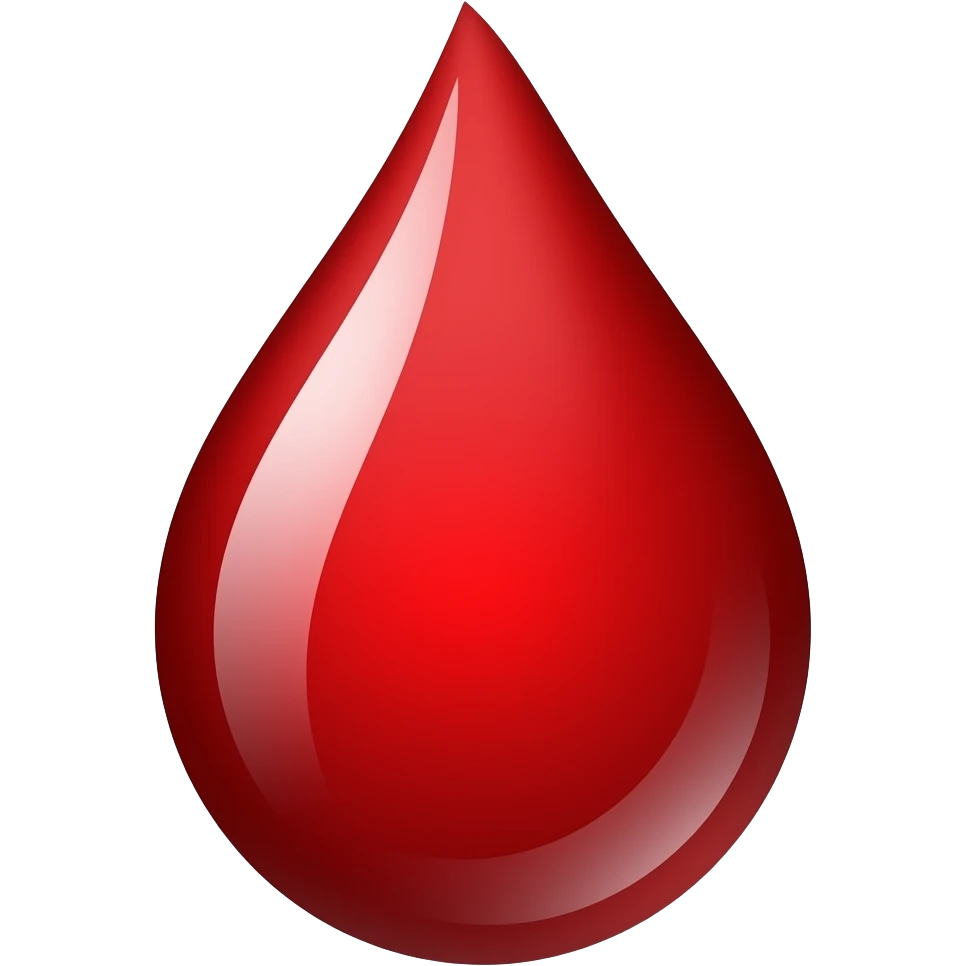 blood drop emoji