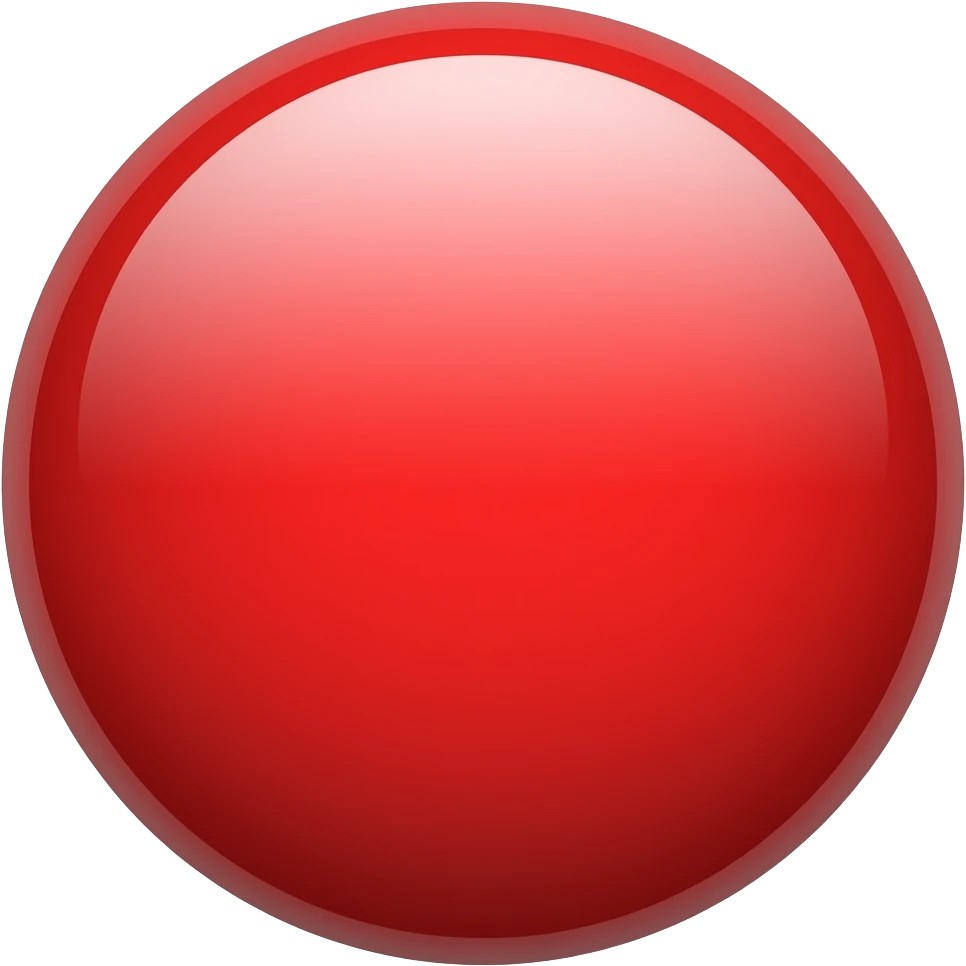 Red М emoji