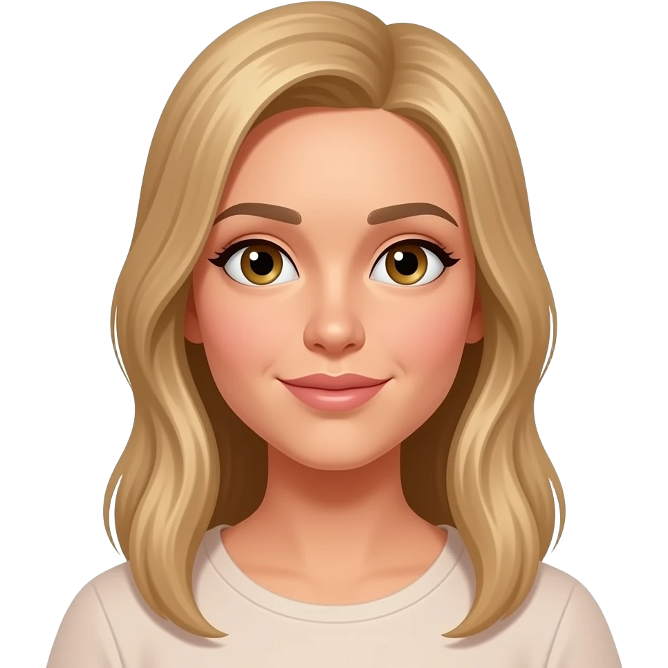 یک زن سفید پوست emoji