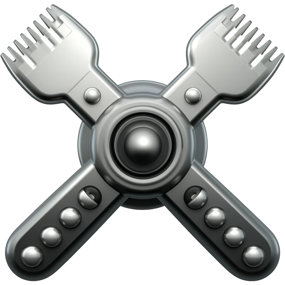 very cartoonish and less detailed trimmer emoji