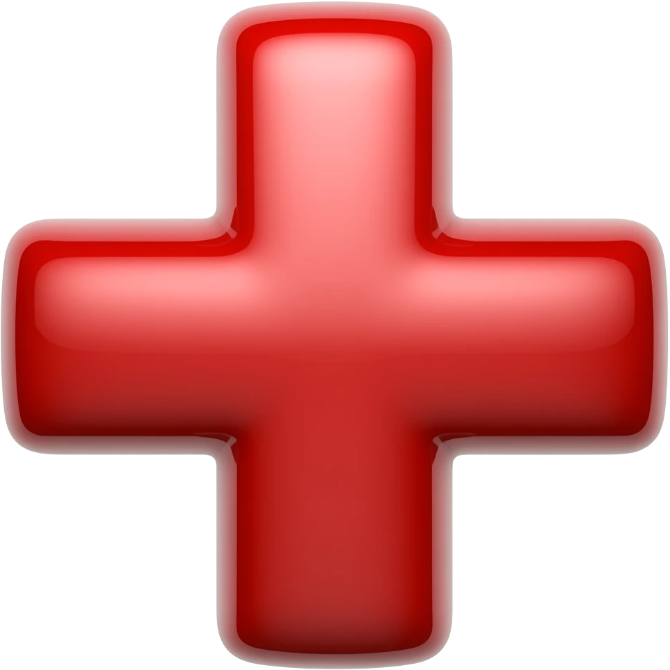 red cross emoji