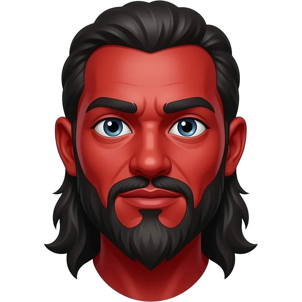 Red jinn emoji