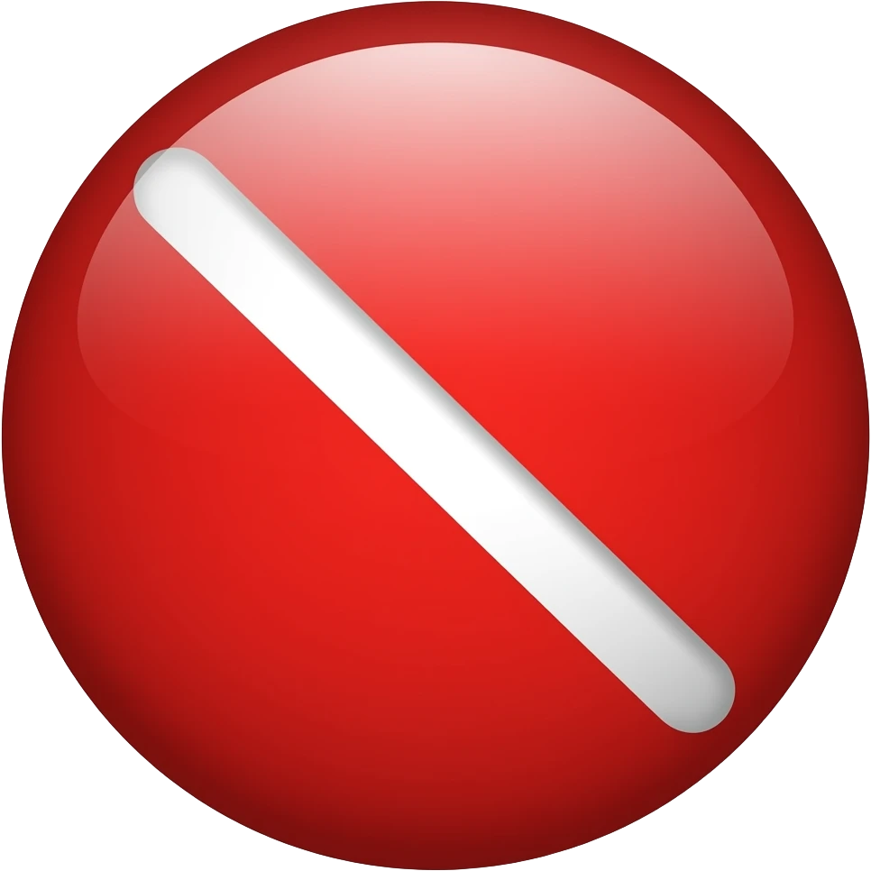 Stop emoji
